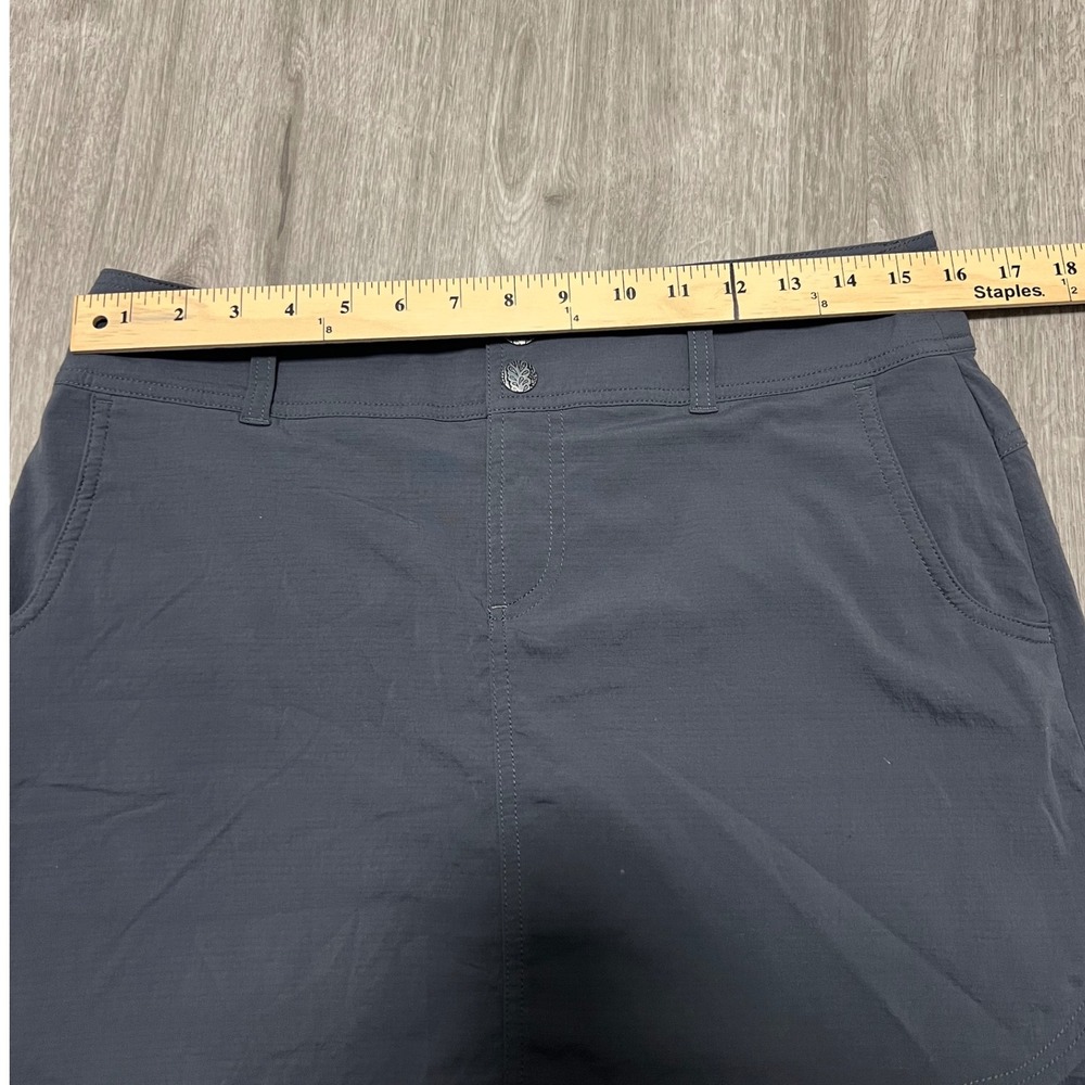 Prana Women's Gray Hiking Skort Size 6 Built in Shorts Outdoor‎ Activewear - Picture 6 of 7